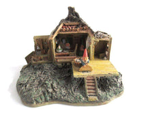 UpperDutch:Gnome,Gnome home 'Open house' Gnome figurine after a design by Rien Poortvliet. Dutch Classic Gnomes Villages series. AAAAAAA International Co. Ltd.