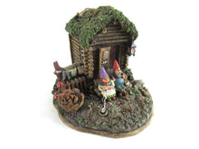 UpperDutch:Gnome,Gnome House, Classic Gnomes Villages 'Gnome Sweet Home' Gnome figurine after a design by Rien Poortvliet.