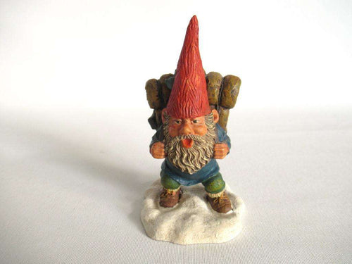 UpperDutch:Gnome,Gnome 'John with backpack' part of the 2001 Classic Gnomes series designed by Rien Poortvliet