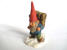 UpperDutch:Gnome,Gnome 'John with backpack' part of the 2001 Classic Gnomes series designed by Rien Poortvliet