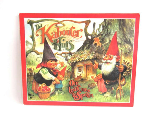 UpperDutch:Gnome,Gnome Pop-up Book Rien Poortvliet, David the Gnome, Klaus Wickl.
