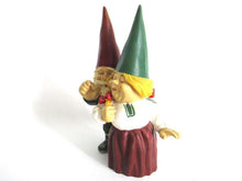 UpperDutch:Gnome,Gnome statue 'Dave & Iris getting married' 9 INCH Gnomy, after a design by Rien Poortvliet.