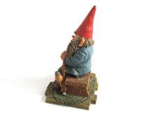 UpperDutch:Gnome,Gnome with pipe 'Grandfather'. Part of the 2001 Classic Gnomes & Friends series designed by Rien Poortvliet