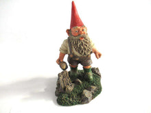 UpperDutch:Gnome,'Hansli' Gnome figurine after a design by Rien Poortvliet. Classic Gnomes