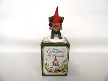 UpperDutch:Gnome,'John with backpack' Gnome figurine. Part of the 2001 Classic Gnomes series designed by Rien Poortvliet