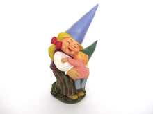 UpperDutch:Gnome,Lisa the Gnome with Child Gnome figurine 8 INCH Gnome after a design by Rien Poortvliet, David the Gnome.