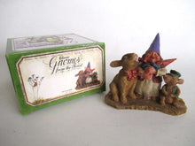 UpperDutch:,'Living Together' Gnome Figurine in original box after a design by Rien Poortvliet. 3084