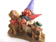 UpperDutch:,'Living Together' Gnome Figurine in original box after a design by Rien Poortvliet. 3084