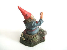 UpperDutch:,'Lucky' Gnome with Ladybugs figurine after a design by Rien Poortvliet Gnome with ladybugs. Classic gnomes