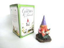 UpperDutch:Gnome,New born, Breastfeeding Gnome figurine after a design by Rien Poortvliet 'Catherine with baby's '. Twin gift