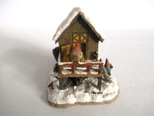 UpperDutch:Gnome,Rien Poortvliet Classic Gnomes Villages 'House with Wren'.
