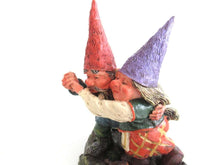 UpperDutch:Gnome,Rien Poortvliet gnome firgurine, Dancing Gnome couple. Classic Gnomes series 'Fryda and Fred Dancing'. AAAAAAA International Co. Ltd