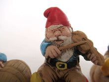 UpperDutch:Gnome,Set of 7 Vintage Gnomes - stoneware.