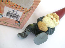 UpperDutch:Gnome,Sleeping Gnome after a design by Rien Poortvliet, David the Gnome.