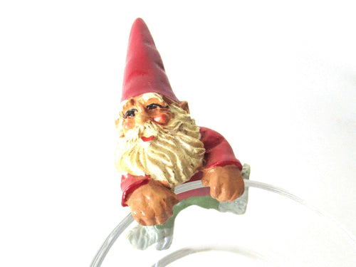 UpperDutch:,Vintage Gnome Pot Hanger, Gnome figurine