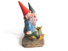 UpperDutch:,'What a Beautiful Day' Gnome figurine after a design by Rien Poortvliet. Dancing gnomes on wooden shoes. Dutch Classic Gnomes series. AAAAAAA International Co. Ltd.