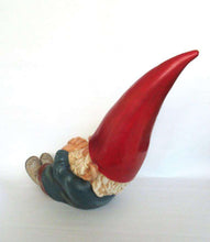 UpperDutch:Gnome,XL Garden gnome, Sleeping Gnome. Rien Poortvliet, David the Gnome Statue, Childrens decor, David el Gnomo.