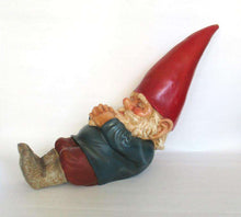 UpperDutch:Gnome,XL Garden gnome, Sleeping Gnome. Rien Poortvliet, David the Gnome Statue, Childrens decor, David el Gnomo.