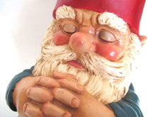 UpperDutch:Gnome,XL Garden gnome, Sleeping Gnome. Rien Poortvliet, David the Gnome Statue, Childrens decor, David el Gnomo.