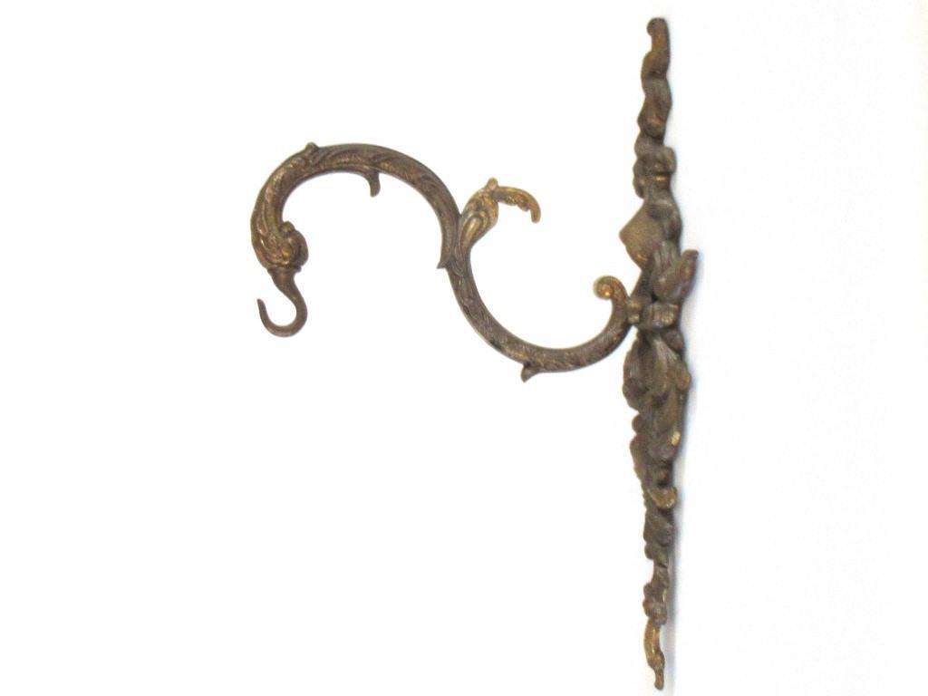 bronze plant hanger Antique Brass Plant Hanger Hook, Lamp Wall Hook. – UpperDutch
