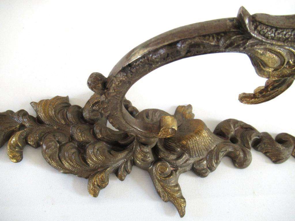 brass plant hanger bracket Antique Brass Plant Hanger Hook, Lamp Wall Hook. – UpperDutch
