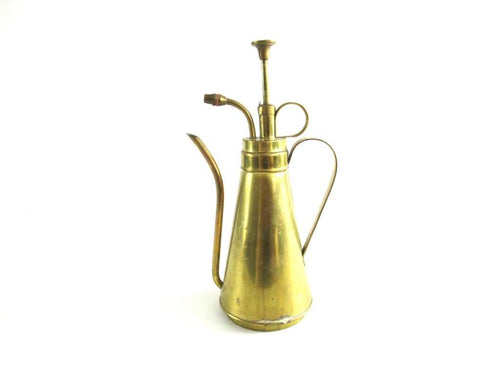 UpperDutch:Home and Decor,Vintage Brass Atomizer Plant Mister Oil Sprayer.