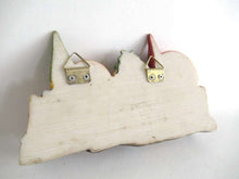 UpperDutch:Home and Decor,Vintage Gnome Coat Rack / Key holder. Children's room decor.