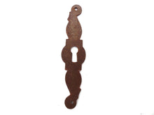 UpperDutch:Hooks and Hardware,1 (ONE) Keyhole cover, shabby, key hole frame, Vintage metal Escutcheon.