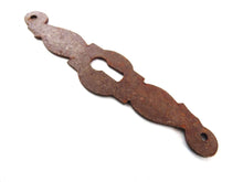 UpperDutch:Hooks and Hardware,1 (ONE) Keyhole cover, shabby, key hole frame, Vintage metal Escutcheon.
