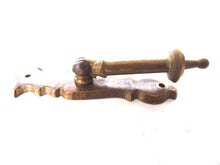 UpperDutch:Hooks and Hardware,Drawer Pull, Antique Hanging Drawer Pull, Brass Cabinet knob, Drop Door Handle. Cabinet hardware, restoration hardware.