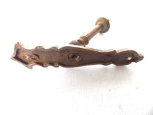 UpperDutch:Hooks and Hardware,Drawer Pull, Antique Hanging Drawer Pull, Brass Cabinet knob, Drop Door Handle. Cabinet hardware, restoration hardware.