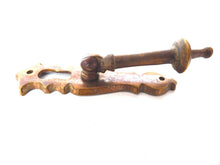 UpperDutch:Hooks and Hardware,Drawer Pull, Antique Hanging Drawer Pull, Brass Cabinet knob, Drop Door Handle. Cabinet hardware, restoration hardware.