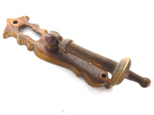 UpperDutch:Hooks and Hardware,Drawer Pull, Antique Hanging Drawer Pull, Brass Cabinet knob, Drop Door Handle. Cabinet hardware, restoration hardware.