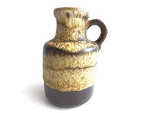 UpperDutch:Pottery,West German Vase, Fat Lava, Small West German Vase. West German Pottery, Collectible pottery.