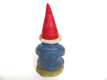 UpperDutch:Gnomes,Gnome figurine, 10 INCH Sitting Gnome after a design by Rien Poortvliet, David the Gnome.