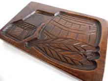 UpperDutch:Cookie Mold,Wooden cookie mold with Tobacco Scenes. Wooden Cookie Mold. Tabacos Primeros, La Paz. Springerle.