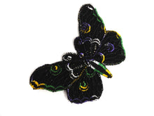 UpperDutch:Sewing Supplies,Butterfly applique, 1930s vintage embroidered applique. Vintage patch, sewing supply. Applique, Crazy quilt