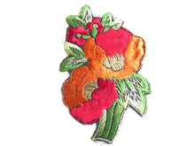 UpperDutch:Sewing Supplies,Applique, Flower applique, 1930s vintage embroidered applique. Vintage floral patch, sewing supply.