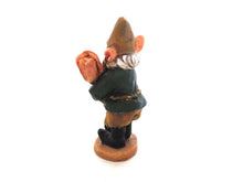 UpperDutch:Gnomes,Gnome figurine, Small gnome with Tulip.