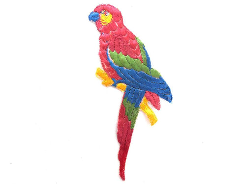 UpperDutch:Sewing Supplies,Bird Applique, 1930s Vintage Embroidered Bird  applique, application, patch. Vintage patch, sewing supply.