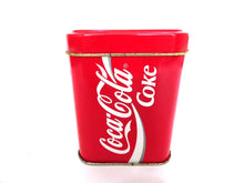 UpperDutch:,Coca Cola Storage Tin, Coca Cola Tin. Metal box, Coca Cola Collectible, Coca Cola.