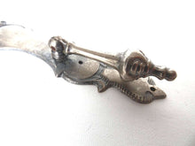 UpperDutch:Hooks and Hardware,Drawer Pull, Antique Hanging Drawer Pull, Cabinet knob, Drop Door Handle. Cabinet hardware, restoration hardware.