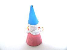 UpperDutch:Gnomes,1 (ONE) Gnome figurine, Gnome after a design by Rien Poortvliet, Brb Gnome, Gnome with flowers.