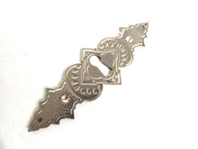 UpperDutch:Hooks and Hardware,1 (ONE) Keyhole Cover, Keyhole plate, metal keyhole frame, Metal Escutcheon.
