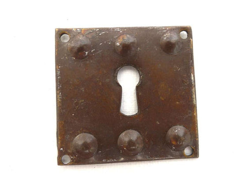UpperDutch:Hooks and Hardware,1 (ONE) Keyhole Cover, Keyhole plate, metal keyhole frame, Metal Escutcheon.