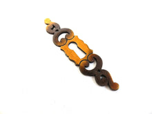 UpperDutch:Hooks and Hardware,Vintage Brass Keyhole cover, escutcheon, keyhole frame, Keyhole Cover.
