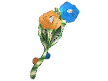 UpperDutch:Sewing Supplies,Antique Applique, Flower Patch, Applique, flower applique, 1930s  embroidered applique. Vintage floral patch, sewing supply.