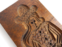 UpperDutch:Cookie Mold,Wooden cookie mold. Wooden Dutch Folk Art Cookie Mold. speculaas plank, springerle.