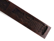 UpperDutch:Cookie Mold,Cookie Mold. Wooden cookie mold. Wooden Dutch Folk Art Cookie Mold. Speculaas Mold, springerle.