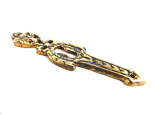 UpperDutch:Hooks and Hardware,1 (ONE) Brass Keyhole escutcheon, keyhole cover, plate, cover. Keyhole door cover, Victorian style restoration hardware.